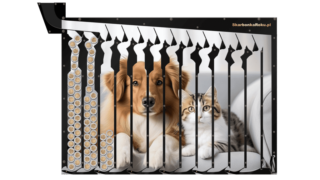 Skarbonka Pies i Kot