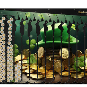 Skarbonka na 5 zł Kapelusz ze Złotem | Prezent na monety pięciozłotowe