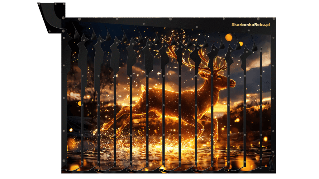 Skarbonka z Reniferem