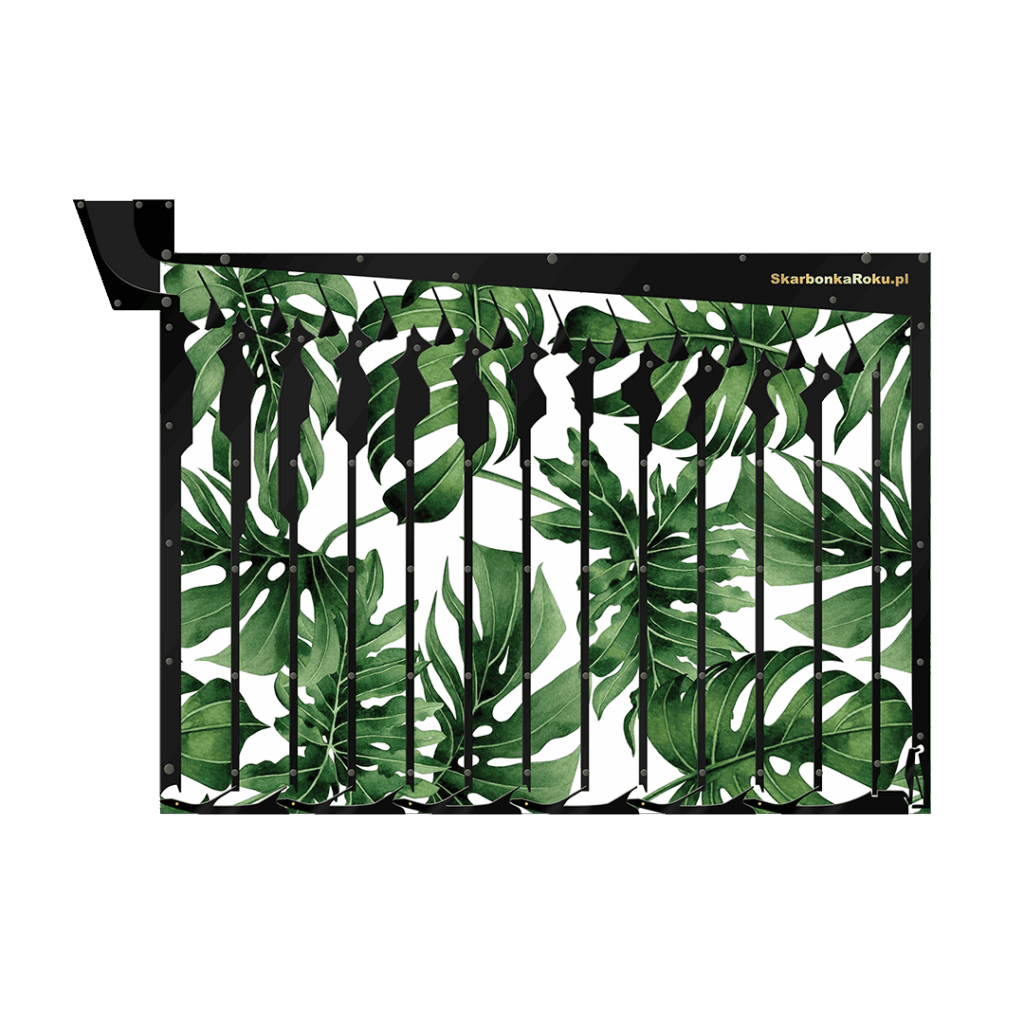 Skarbonka Ścienna Monstera