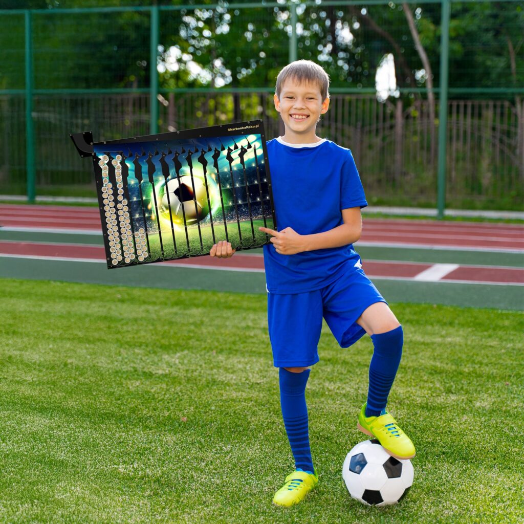 Skarbonka na 5 zł dla piłkarza