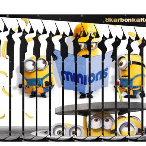 Skarbonka Ścienna Minionki