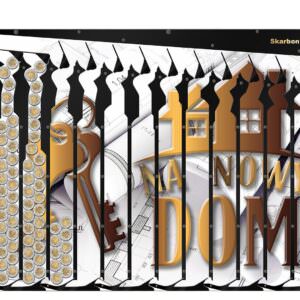 Skarbonka Ścienna Parapetówka | Prezent na parapetówkę