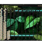 Skarbonka Ścienna Zielone Liście