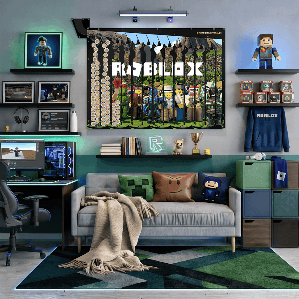 skarbonka ścienna Roblox