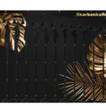 Skarbonka Ścienna Złote Liście