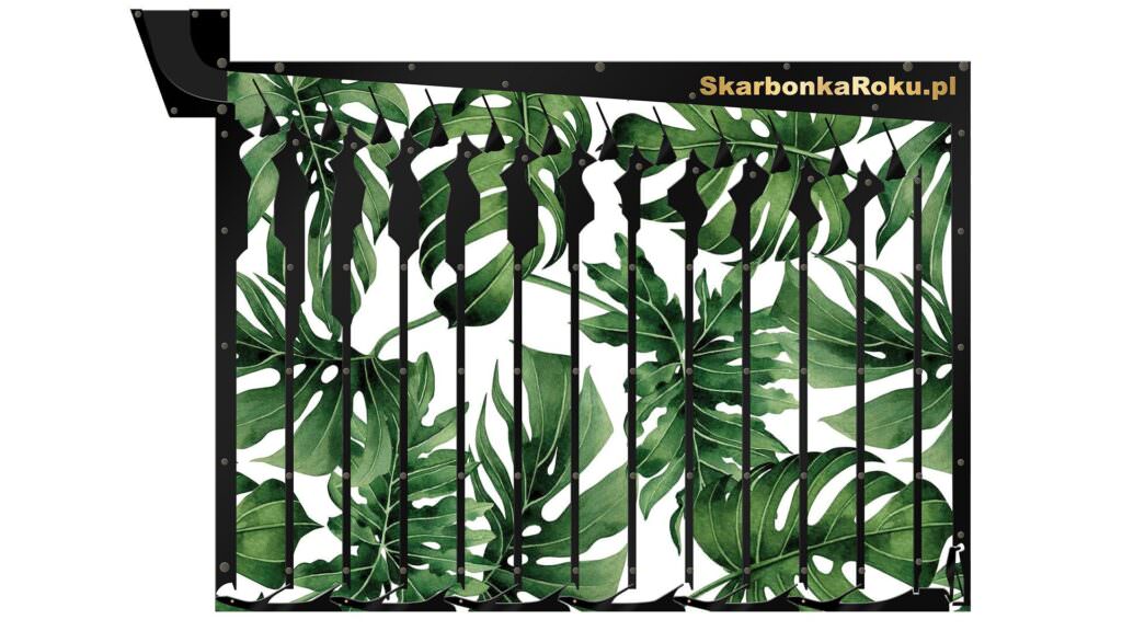 Skarbonka Ścienna Monstera