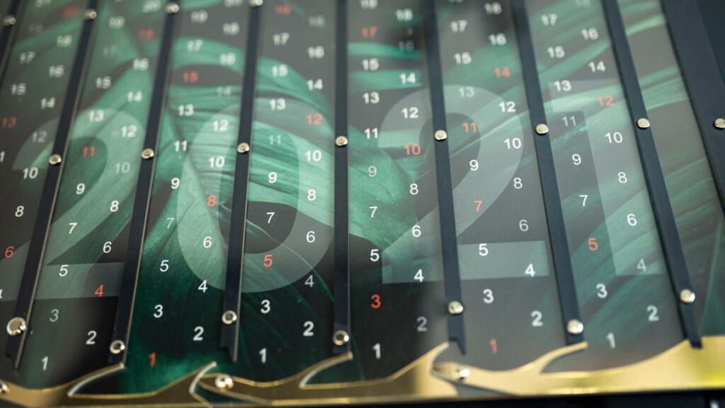 Kalendarz 2021 Monstera