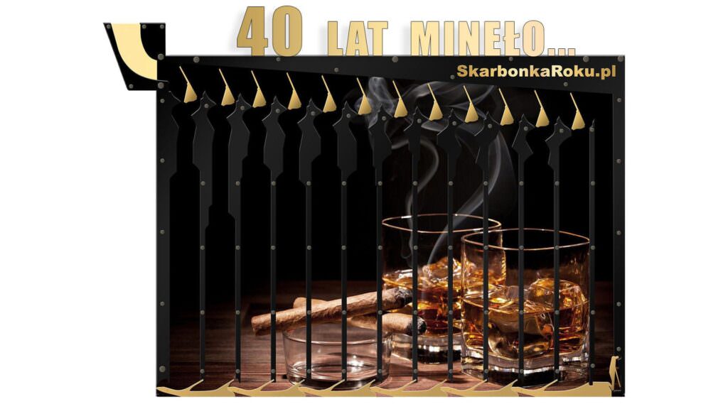 Prezent na czterdzieste urodziny dla mężczyzny