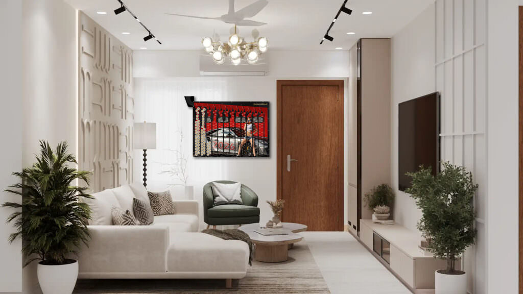 Kalendarz 2026 Kobieta z Autem