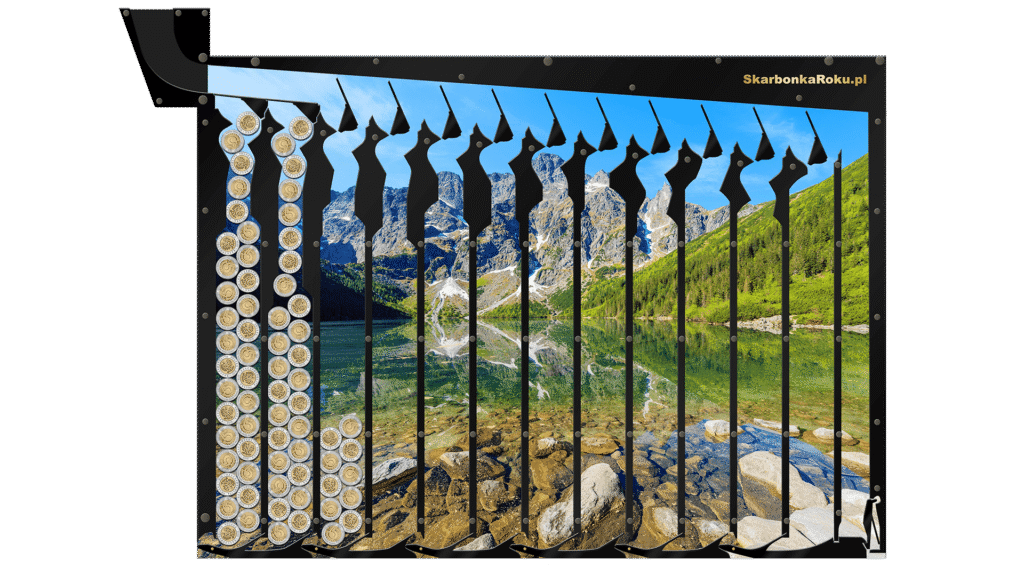 Skarbonka Ścienna Morskie Oko