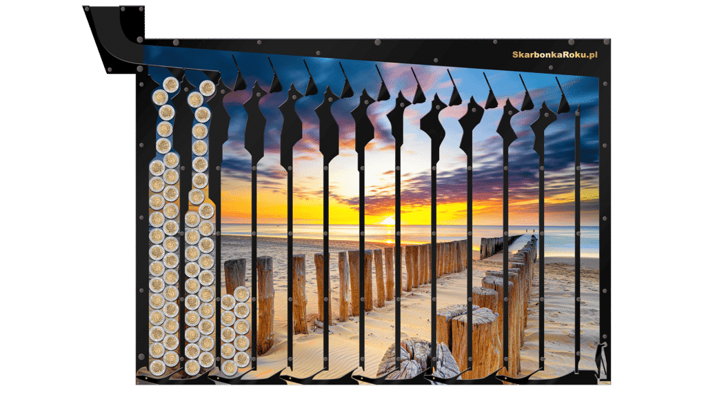 Skarbonka Ścienna Morze