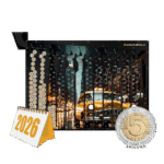 Skarbonka na 5 zł - Kalendarz 2026 Taxi