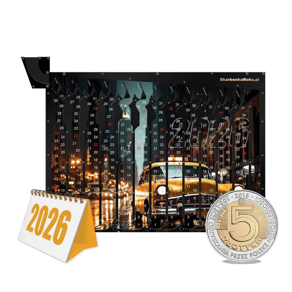 Skarbonka na 5 zł - 2026 Taxi 2
