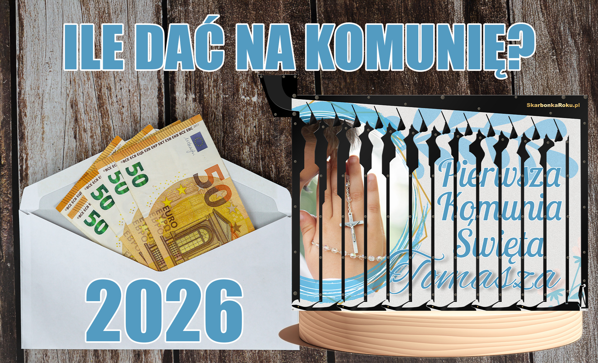 Ile daje się na komunię w 2026?