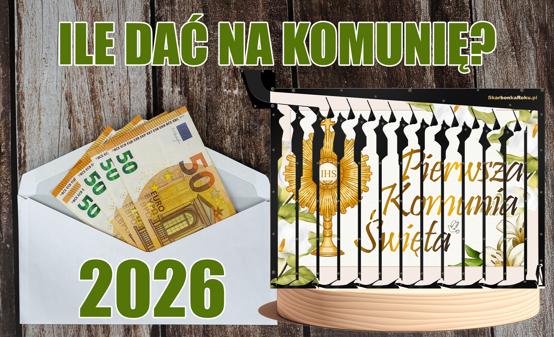 Ile dać na komunię 2026