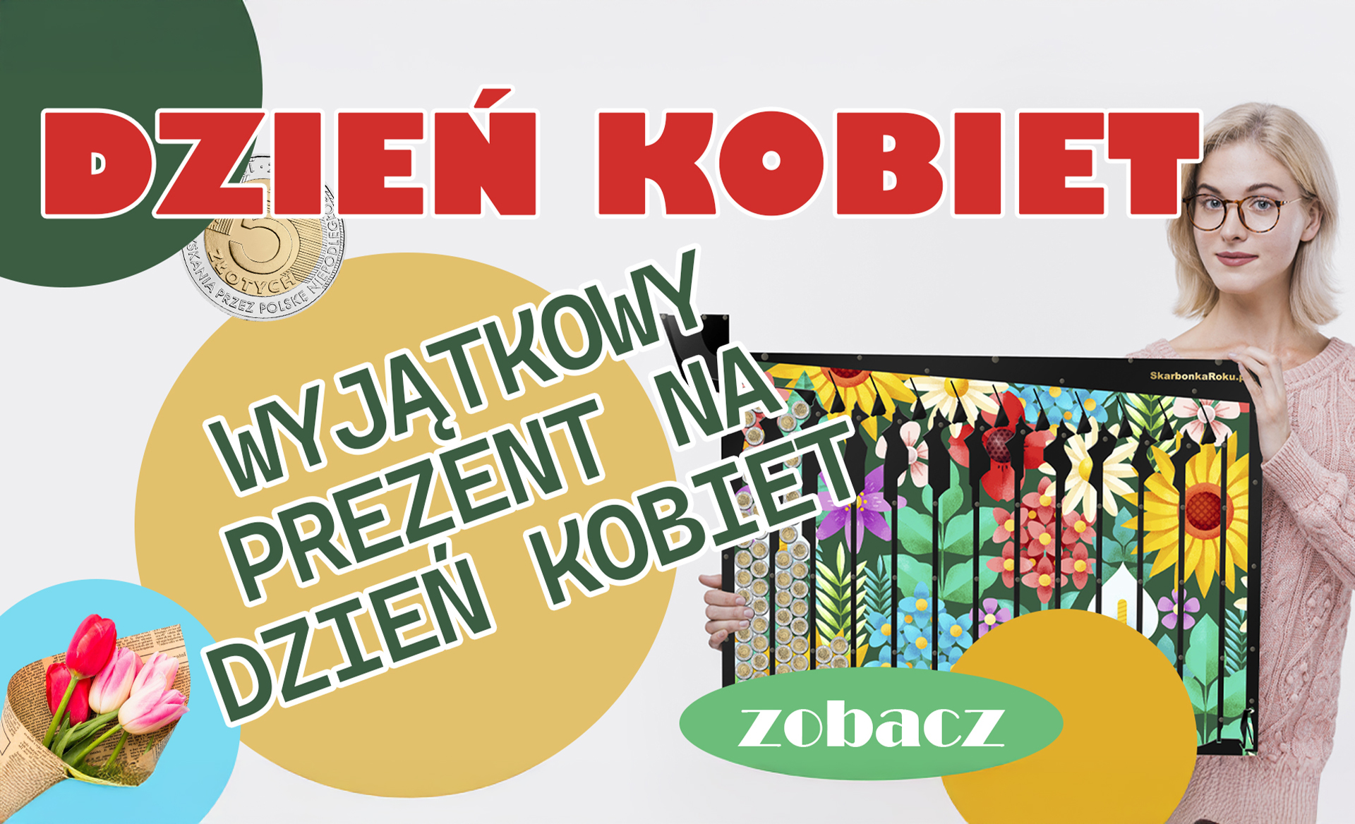 Prezent na Dzień Kobiet