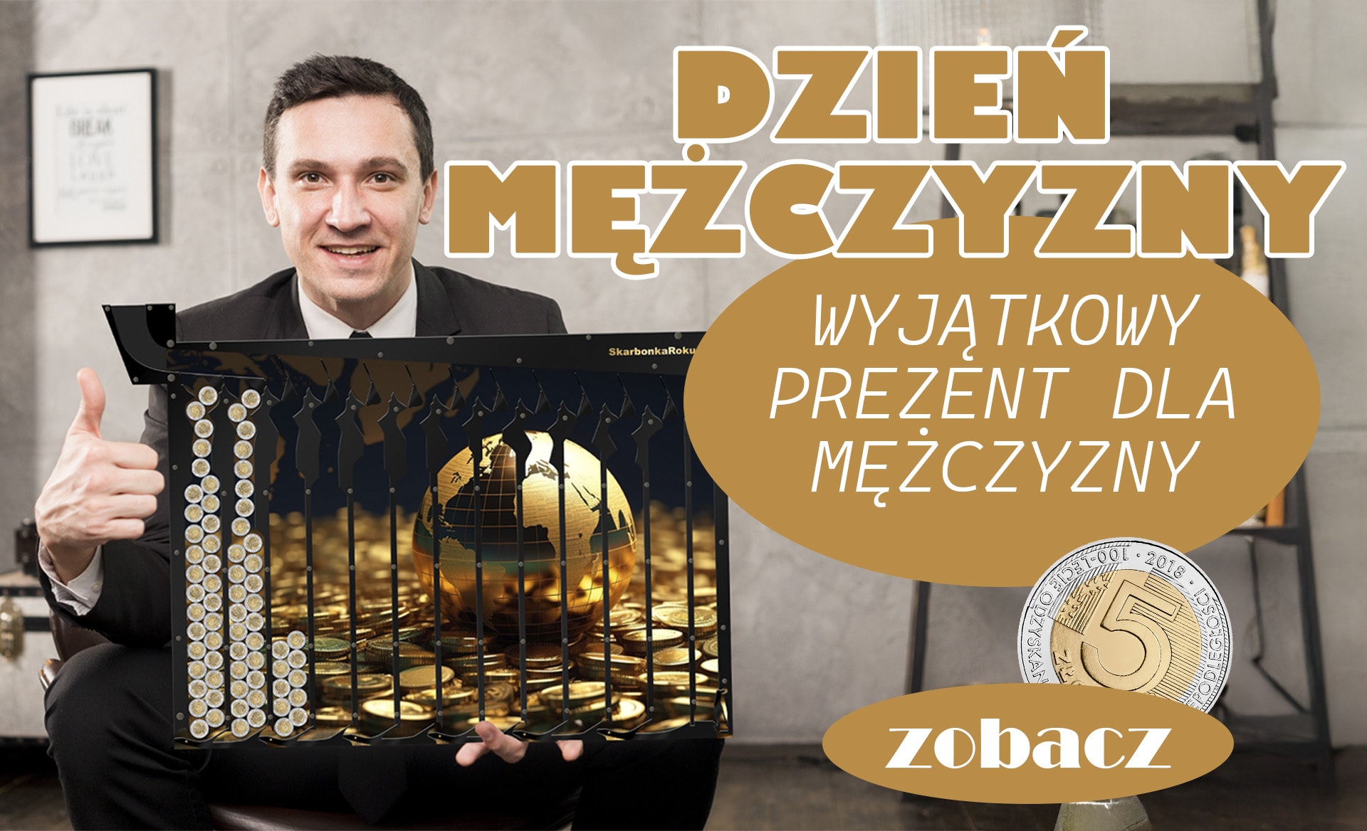 Prezent na dzień mężczyzny