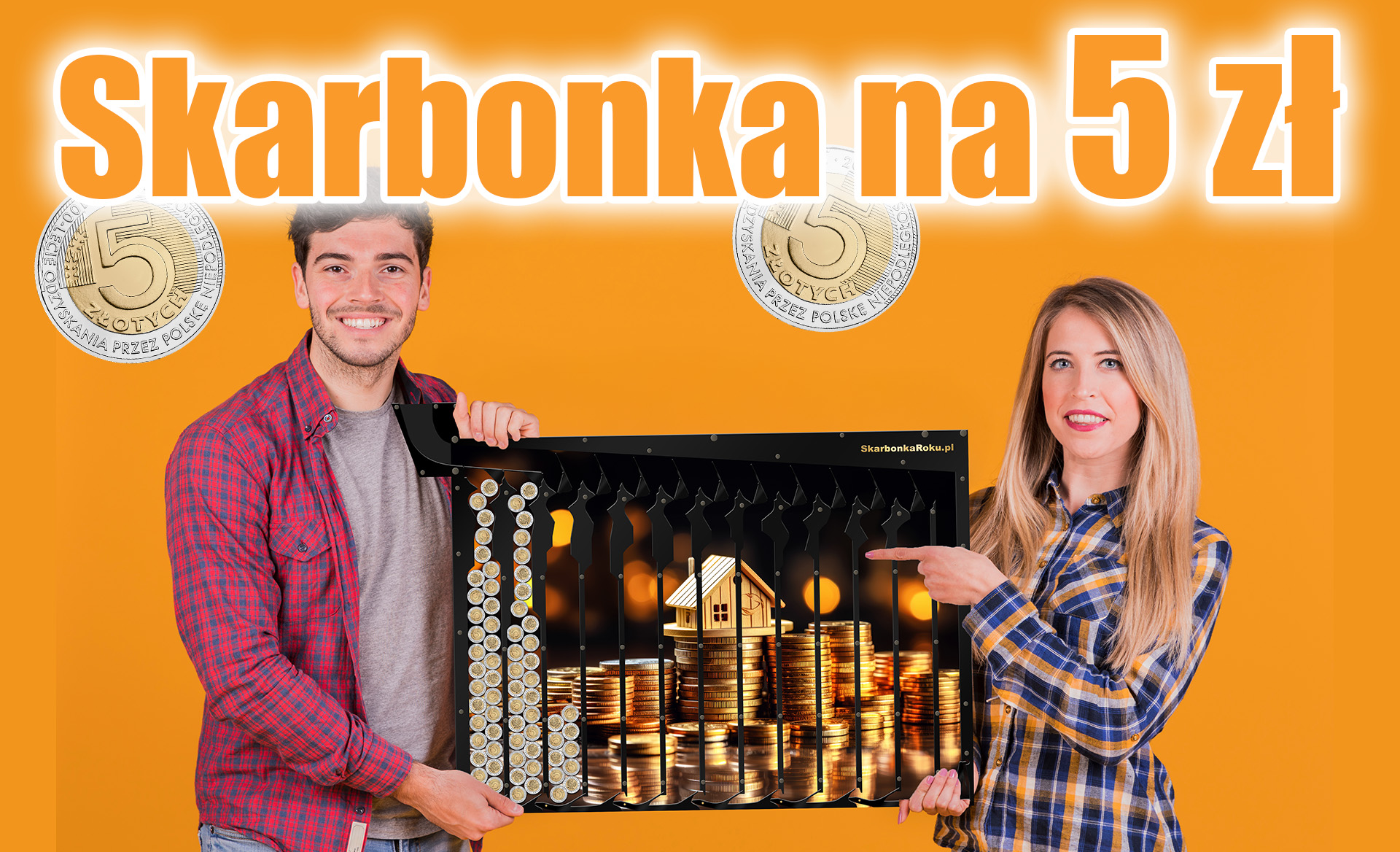 Skarbonka na 5 zł