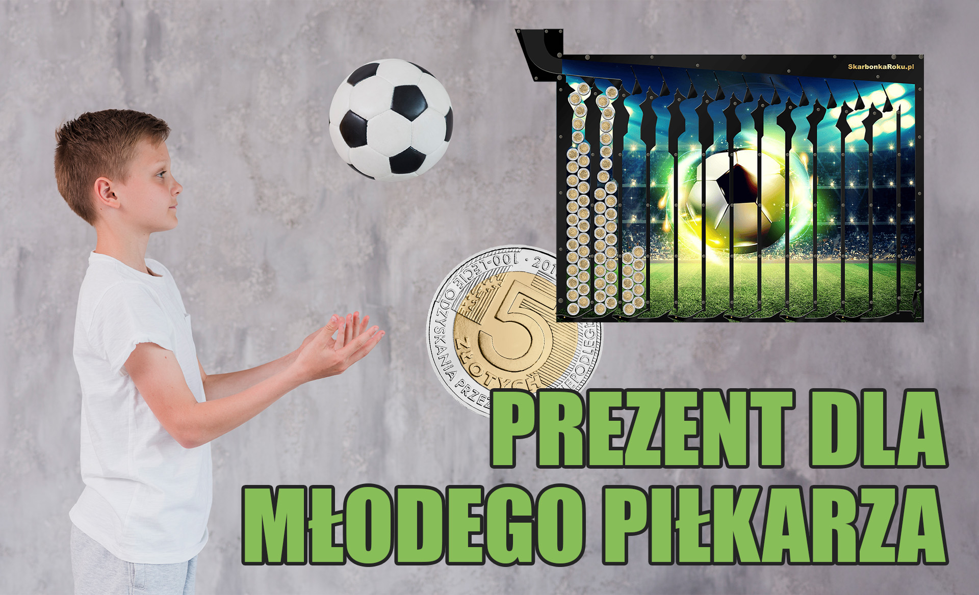 Prezent dla młodego piłkarza