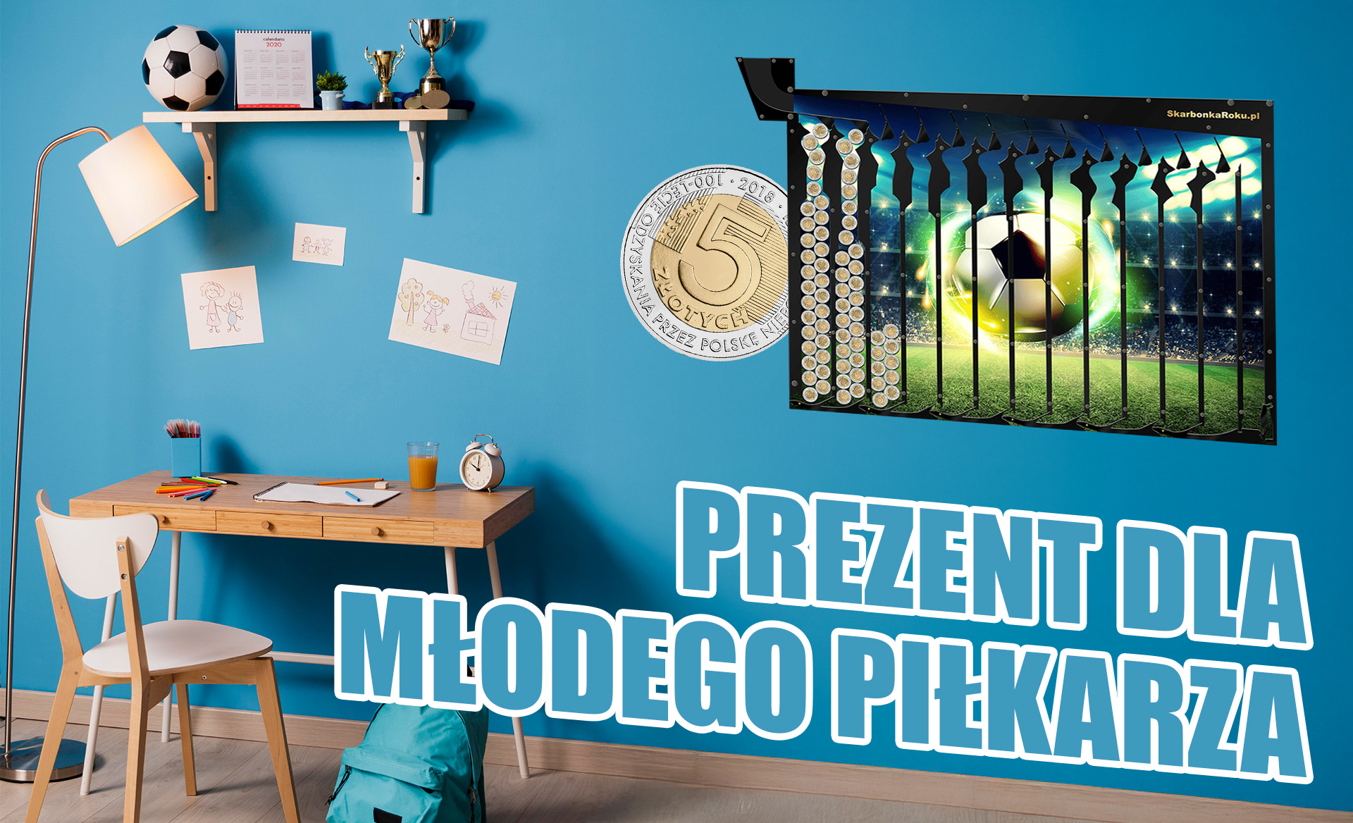 Prezent dla młodego piłkarza
