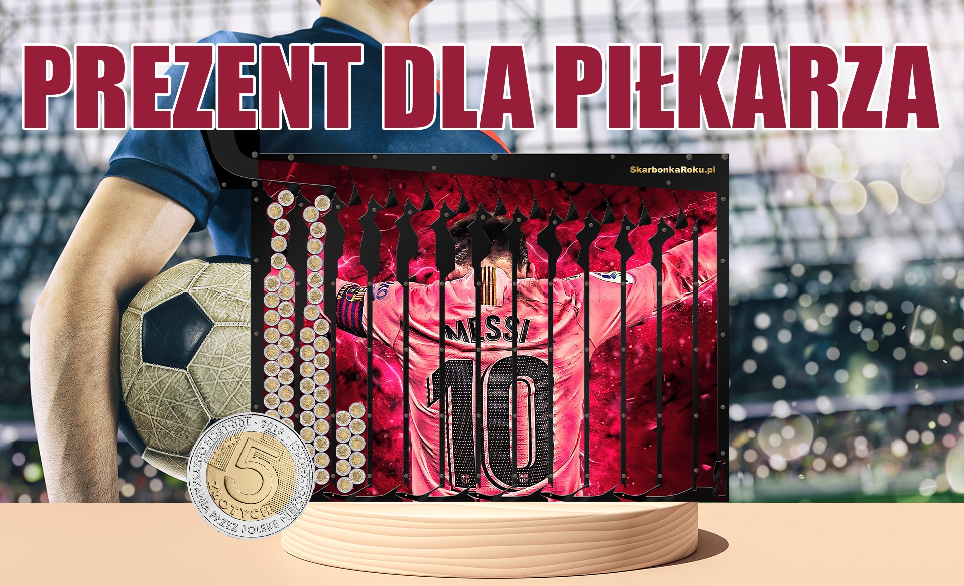 Prezent dla piłkarza 10 lat