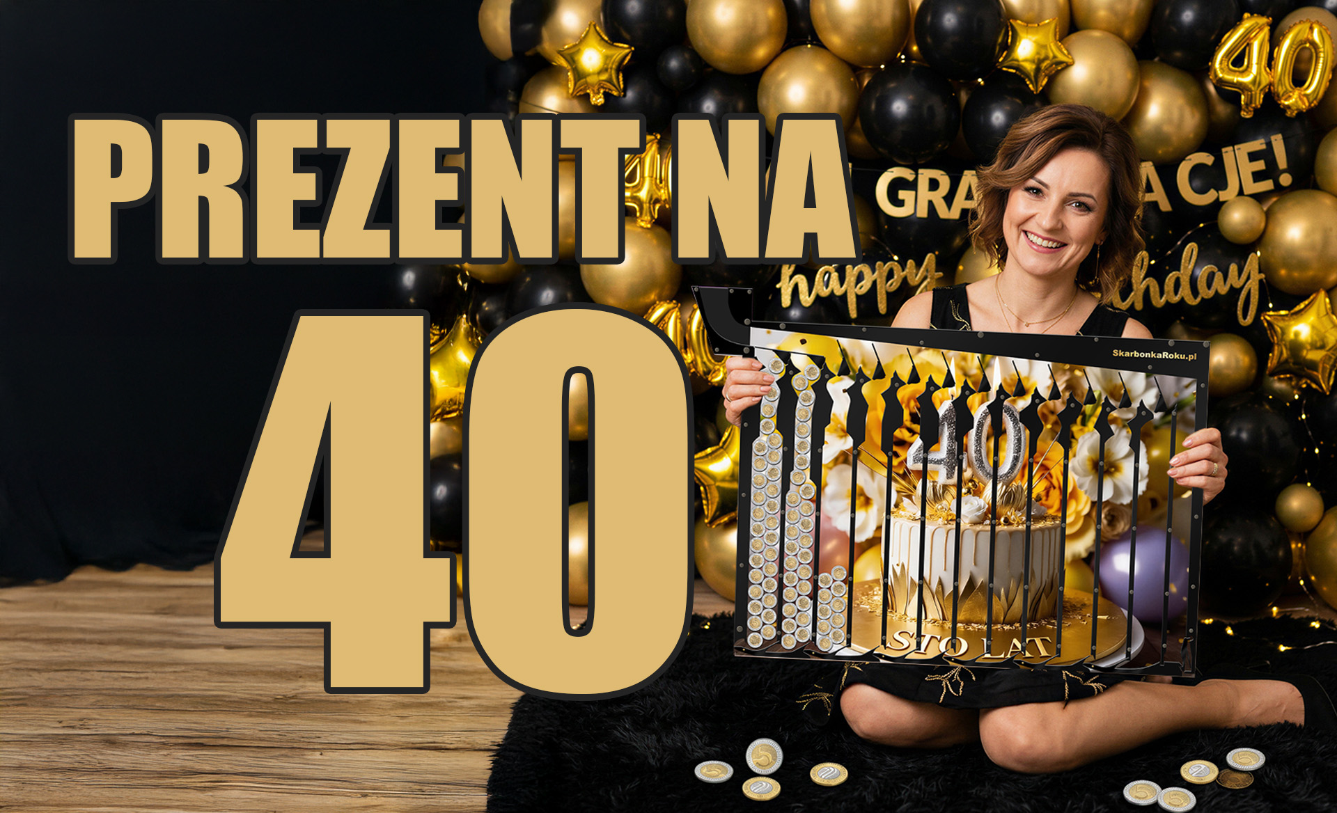 Prezent na 40 – oryginalny pomysł na czterdziestkę