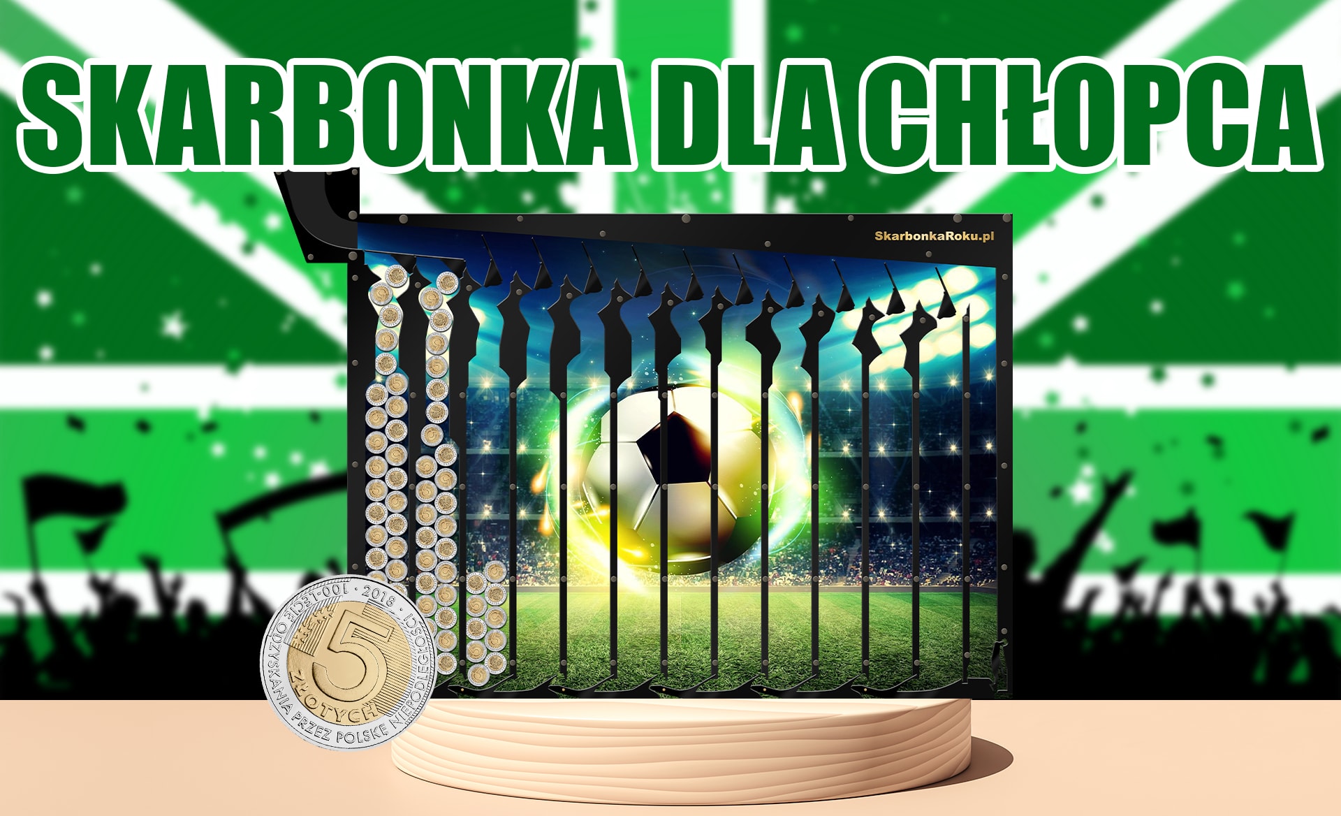 Skarbonka dla chłopca