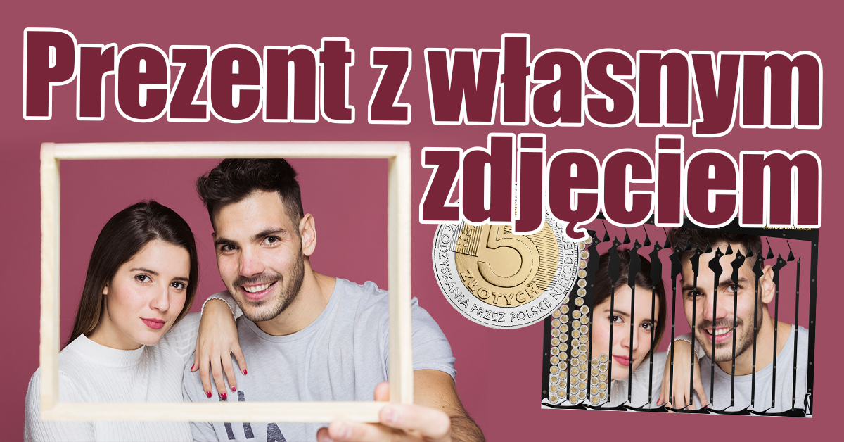 Skarbonka z własnym zdjęciem