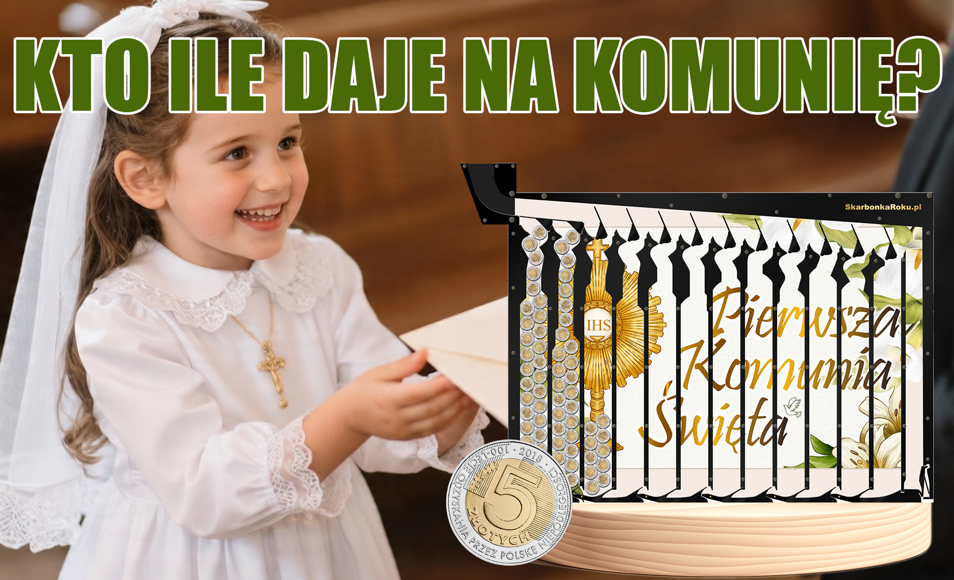 Kto ile daje na komunię?