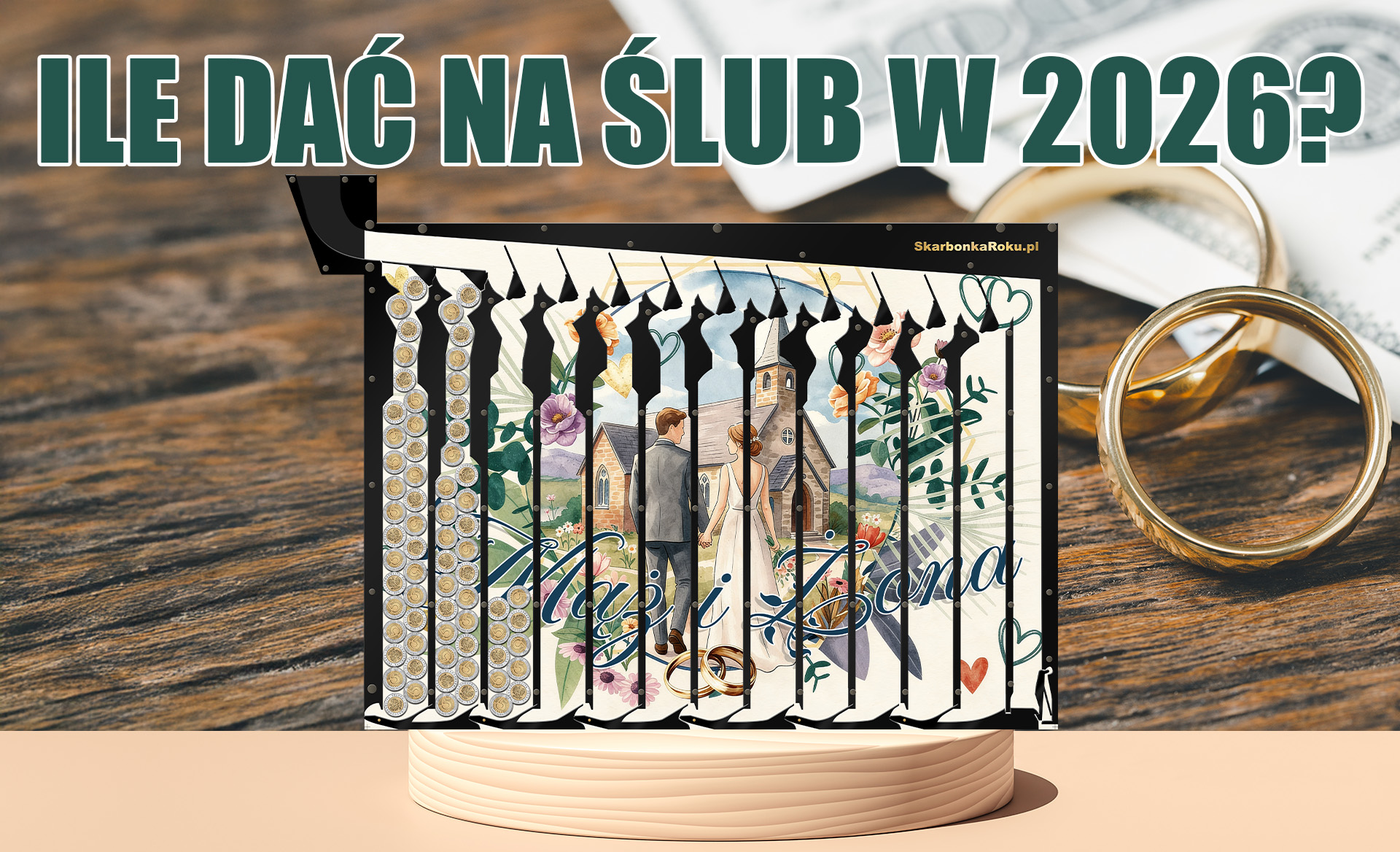 Ile dać na ślub w 2026