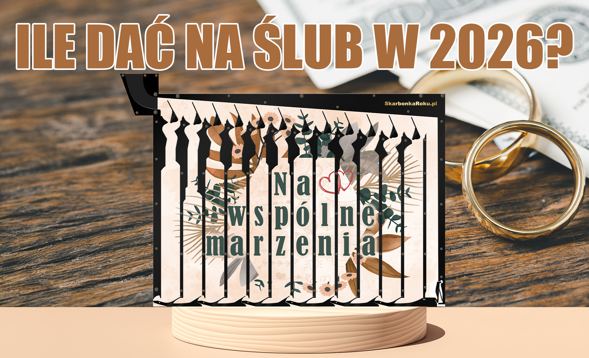 Ile dać na ślub w 2026