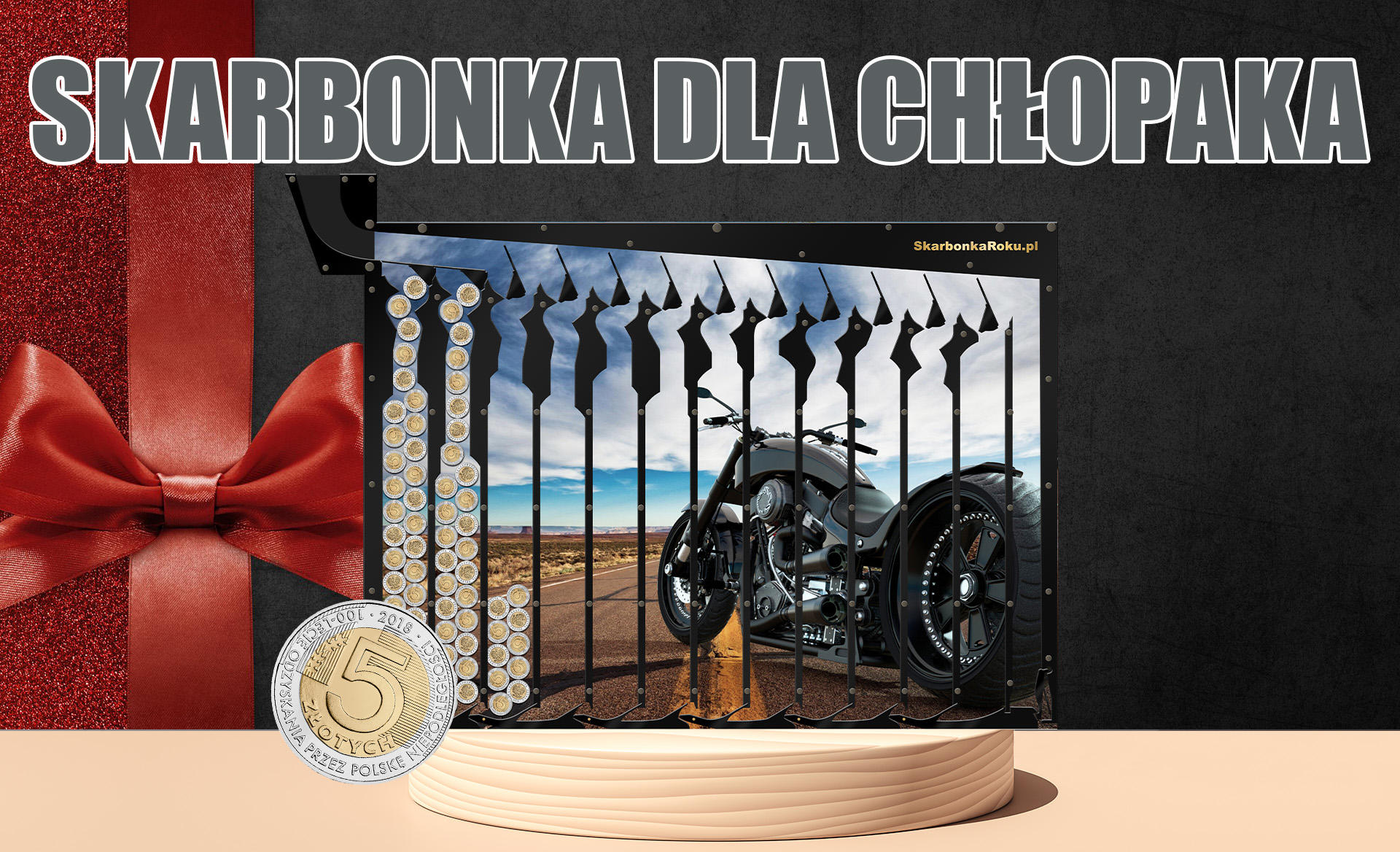 Skarbonka dla chłopaka