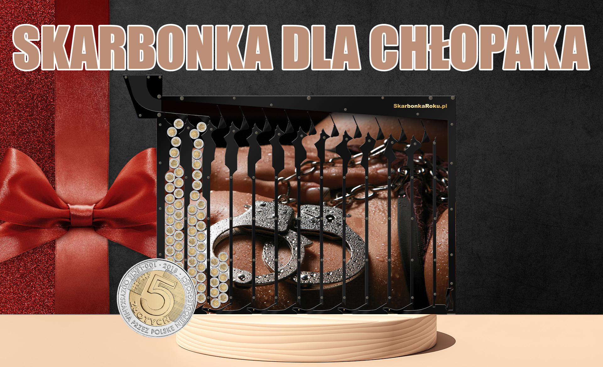 Skarbonka dla chłopaka