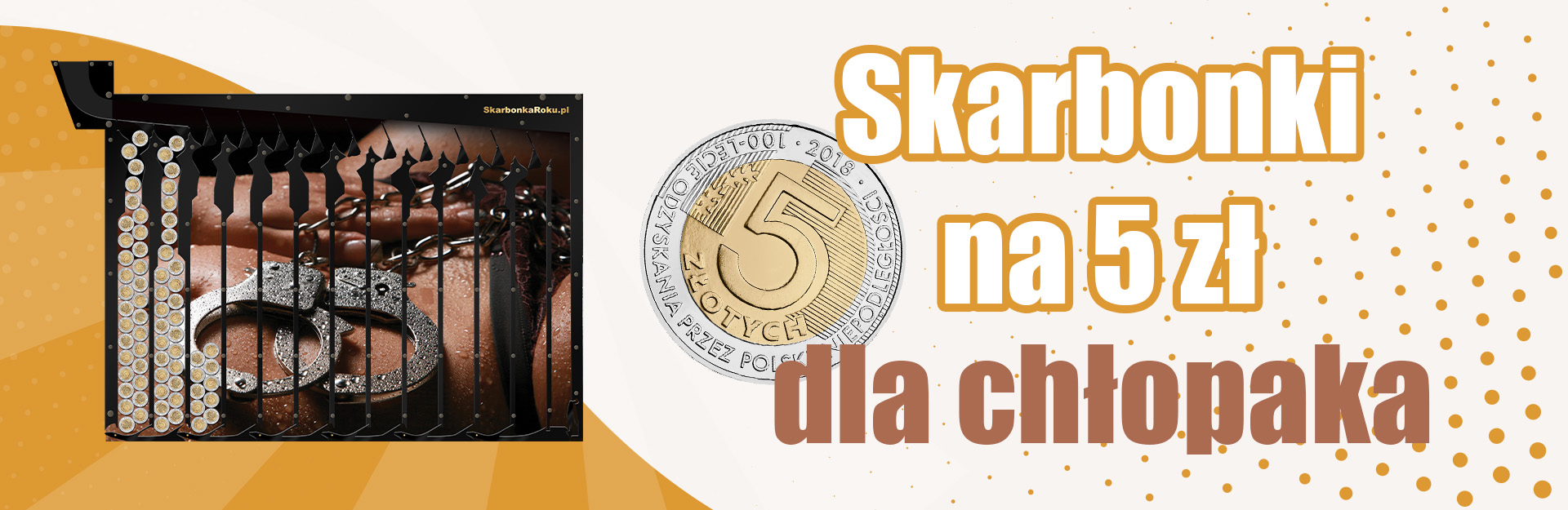 skarbonki na 5 zł dla chłopaka