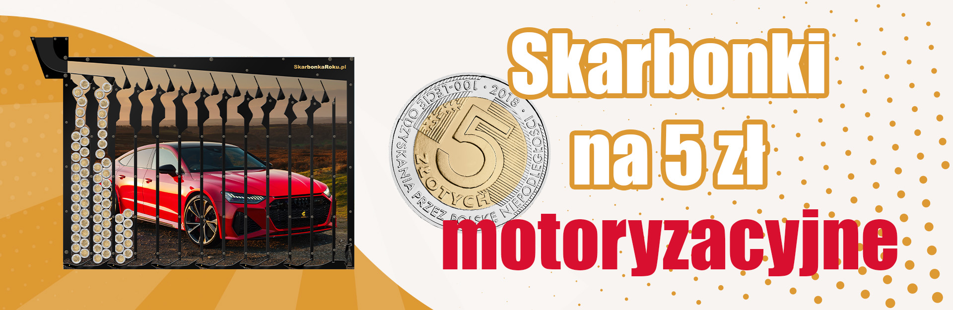 Skarbonki na 5 zł motoryzacyjne