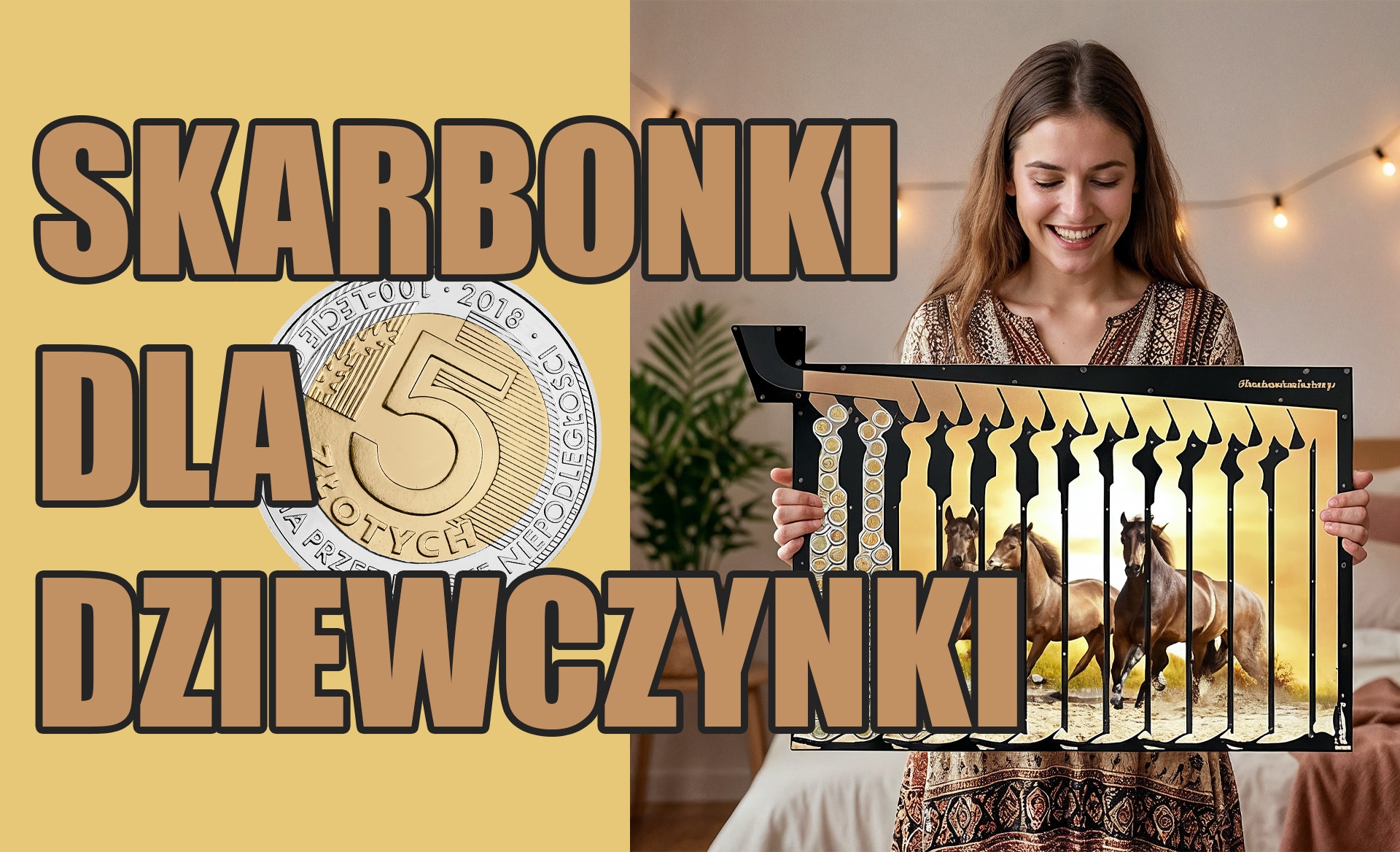 Skarbonki dla dziewczynki