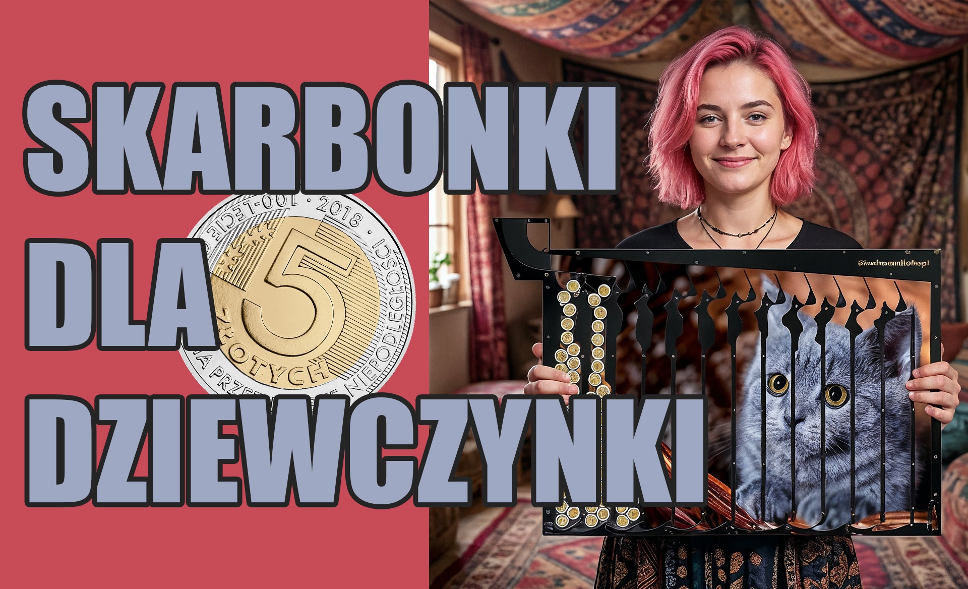 Skarbonki dla dziewczynki