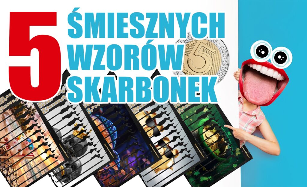 5 śmiesznych wzorów skarbonek