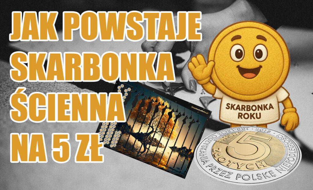 Jak powstaje skarbonka ścienna na 5 zł