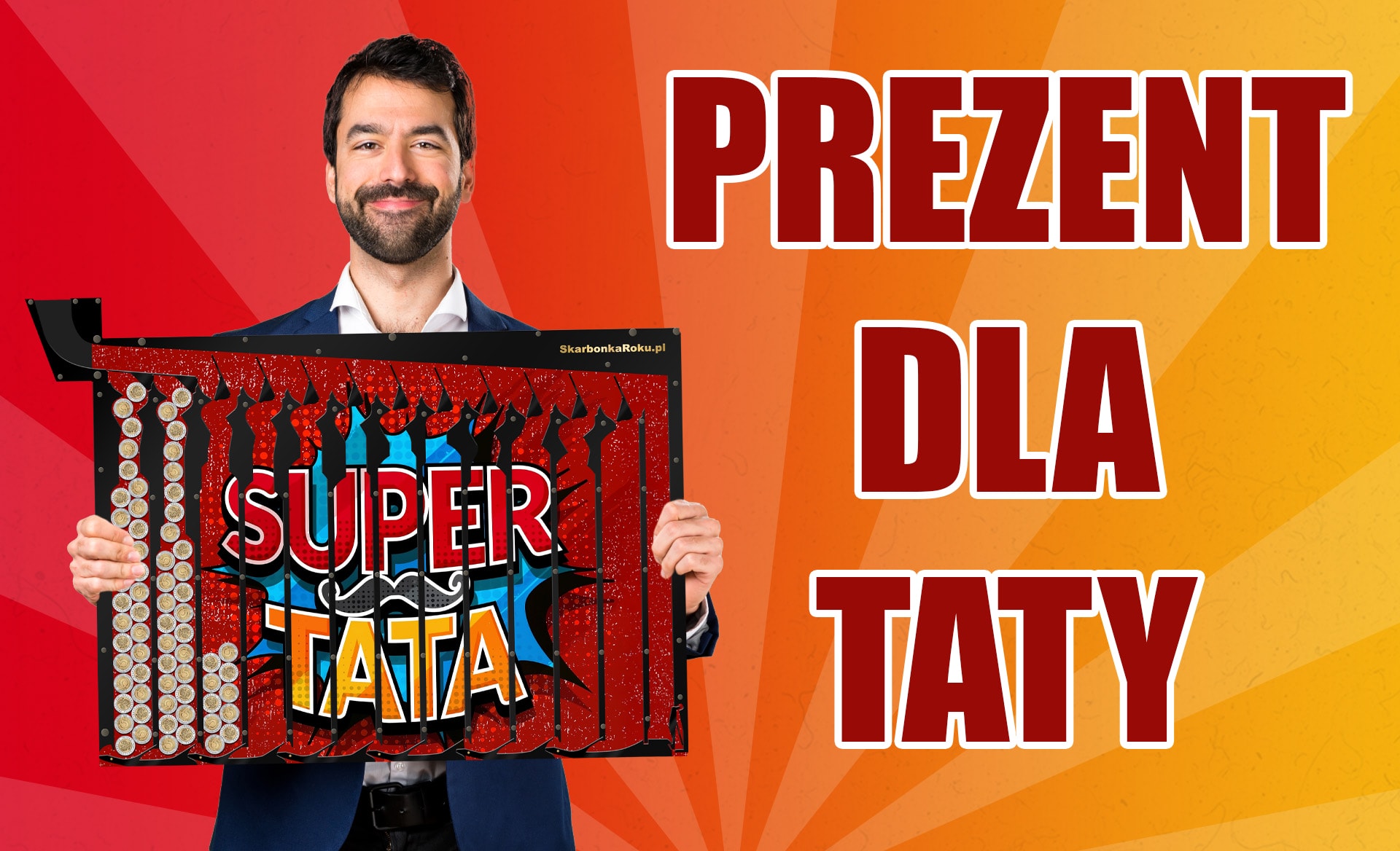 prezent dla taty super tata