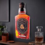 Skarbonka Ścienna Butelka Whisky