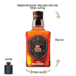 Skarbonka ścienna butelka whisky