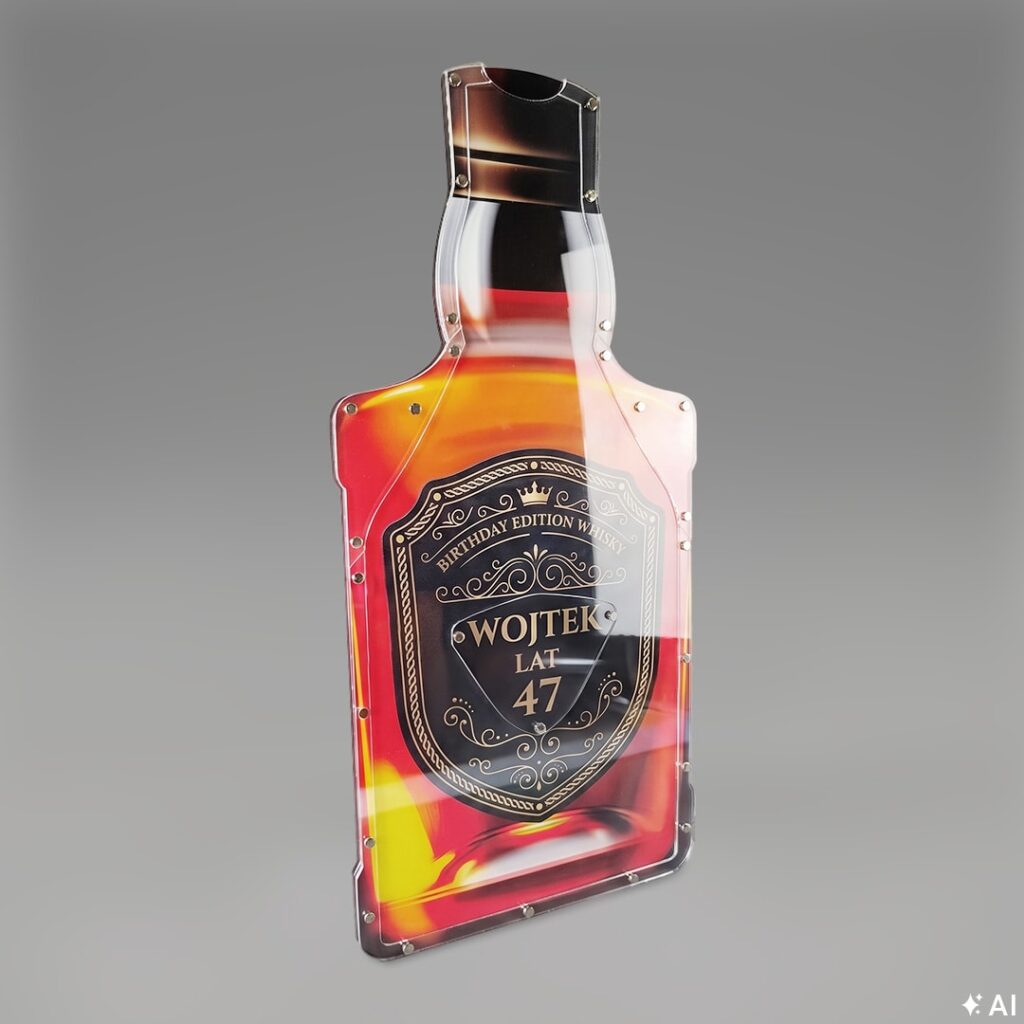 personalizowana skarbonka whisky